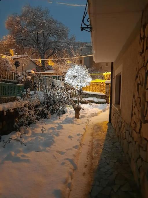 Villa A Due Passi Dai Lupi Civitella Alfedena Esterno foto